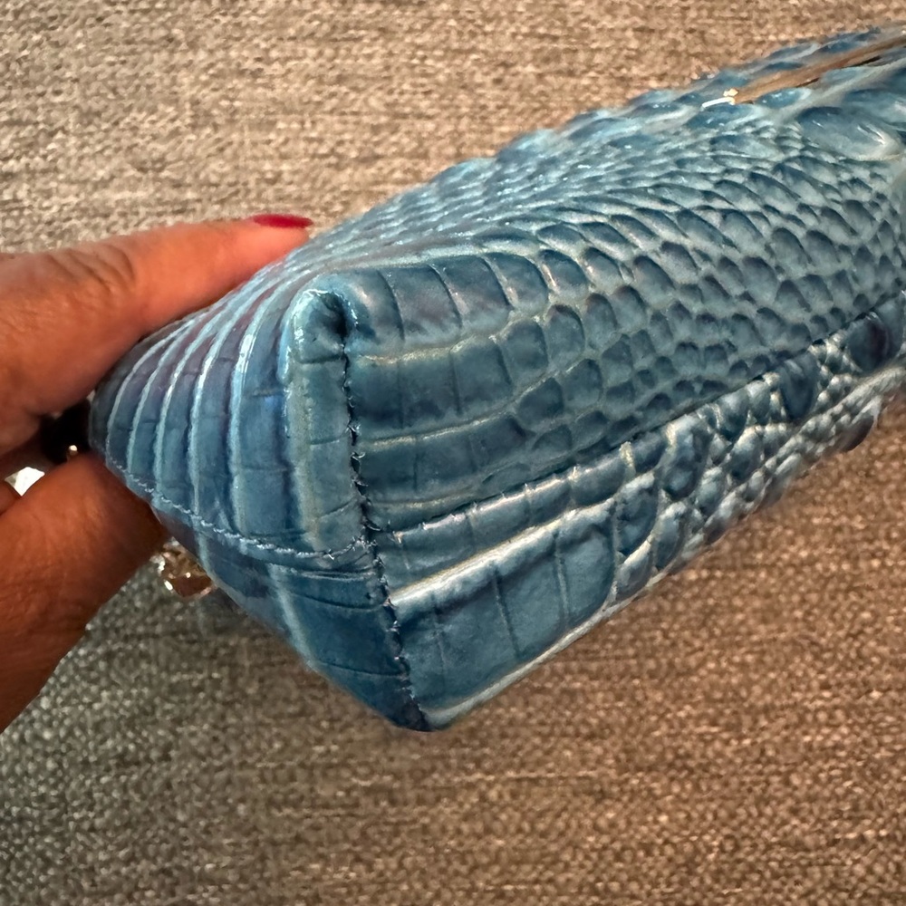NWT Brahmin Melbourne Embossed Leather Kayla Clutch - Picture 8 of 13